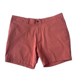 Goodfellow The Every Wear Short 7 Inch Inseam 5 Pocket Salmon Men's W42 NWT